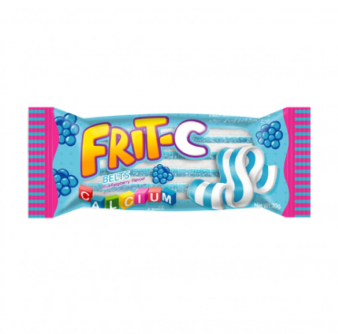 FRIT-C BELTS BLUE RASPBERRY FLAV 20G